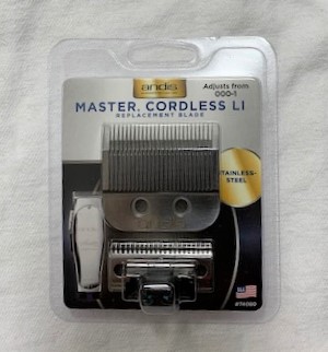 Andis MASTER CORDLESS LI REPLACEMENT BLADE STAINLESS STEEL 9056