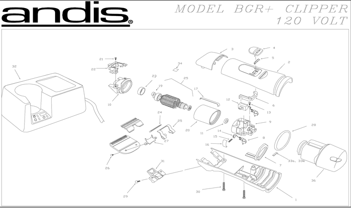 andis bgr clipper