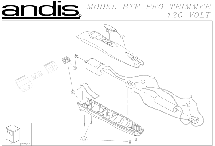 andis btf pro trimmer