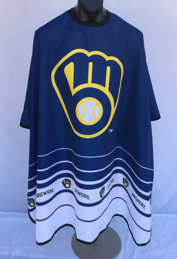 MLB Licensed Milwaukee Brewers Cutting Cape