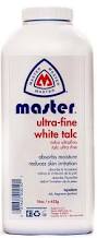 Master Well Comb Ultra-Fine White Talc 16oz 7839